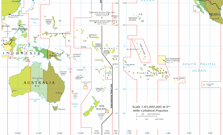 خرائط واعلام تونجا  2012 -Maps and flags Tonga 2012