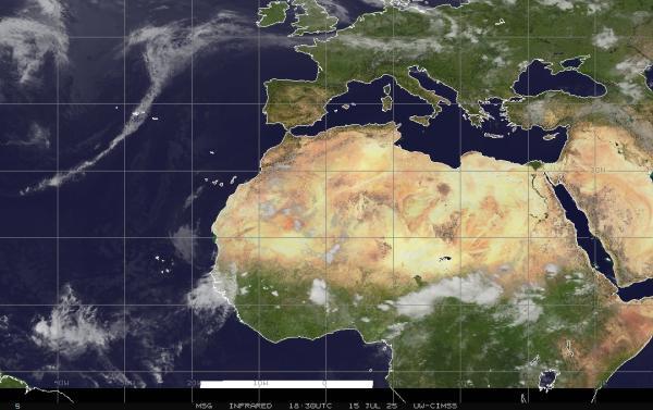 Afghanistan Meteo nuvola mappa 