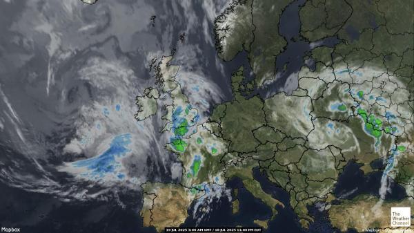 Albania Weather Cloud Map 