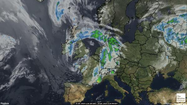 Albania Weather Cloud Map 