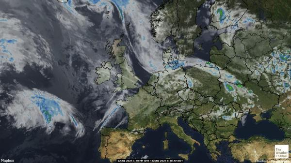 Andorra Weather Cloud Map 