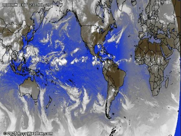 南極大陸 天気クラウドマップ 