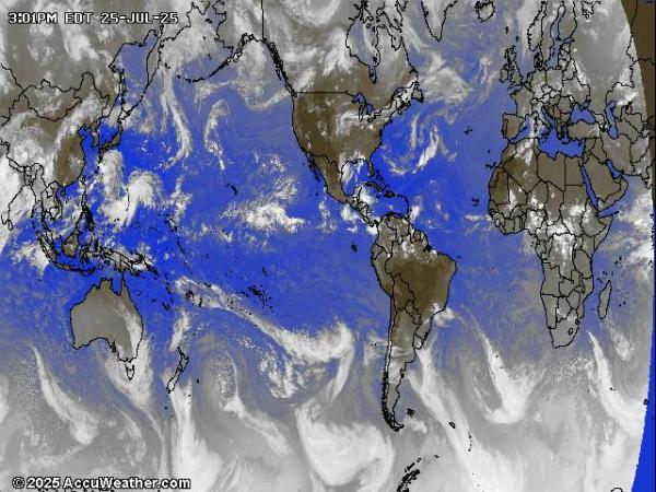 Antarctica Previsão do tempo nuvem mapa 