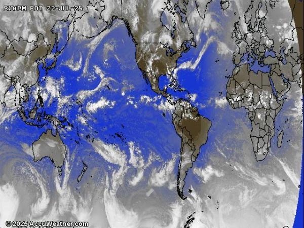 Arctic Meteo nuvola mappa 