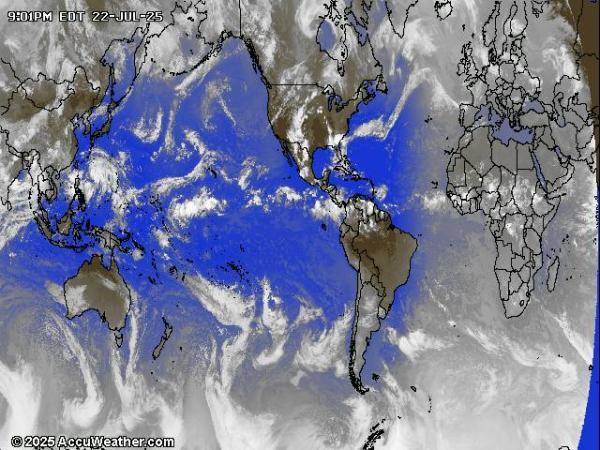 Arctic Previsão do tempo nuvem mapa 