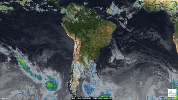 Argentina Weather Cloud Map 