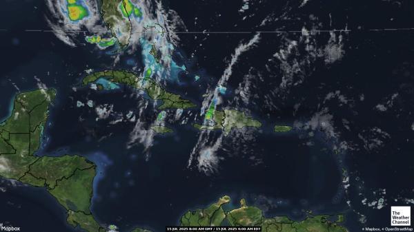 Aruba Wetter Wolke Karte 