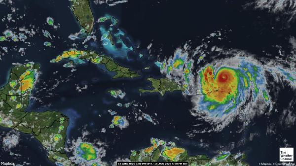 Aruba Weather Cloud Map 