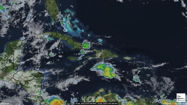 Bahamas Weather Cloud Map 