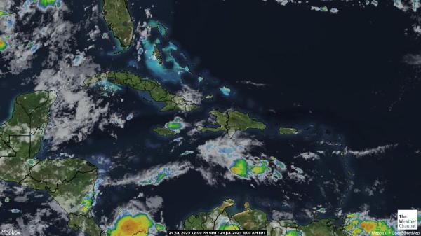 バハマ 天気クラウドマップ 