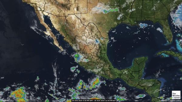 Belize Weather Cloud Map 