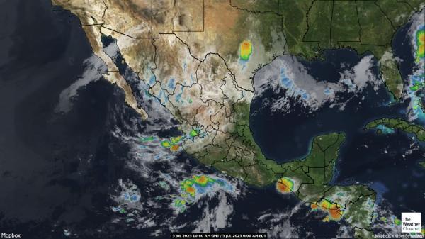 Belize Weather Cloud Map 
