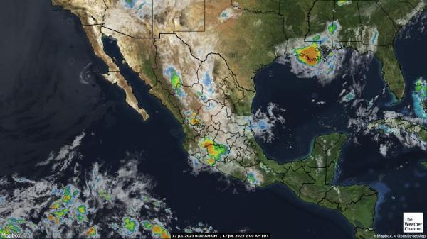 Belize Weather Cloud Map 
