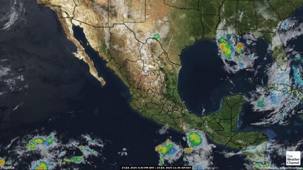 Belize Hava bulut haritası 
