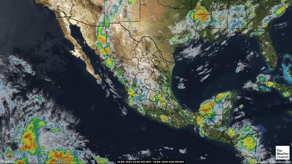 Belize Weather Cloud Map 