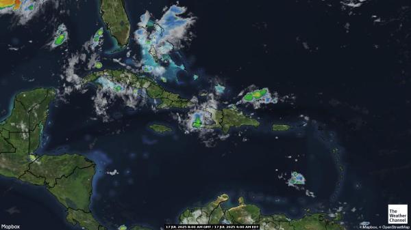 Bermuda Weather Cloud Map 
