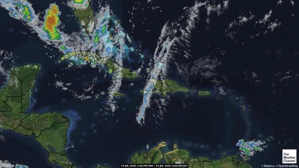 Bermuda Weather Cloud Map 