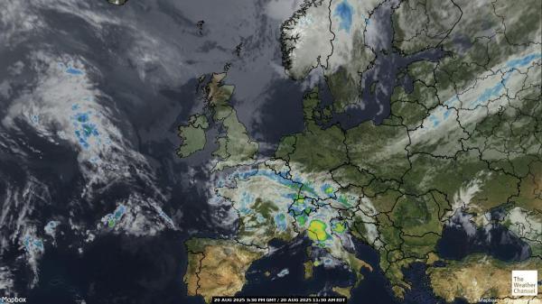 Bosnia and Herzegovina Weather Cloud Map 