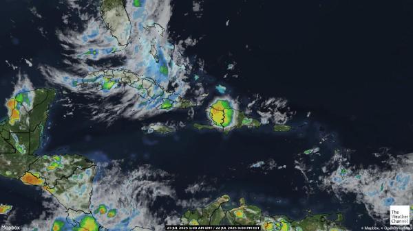 Cayman Islands Ilm pilv kaart 