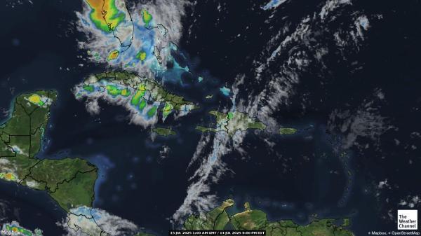 Cayman Islands Weather Cloud Map 
