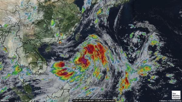 China Weather Cloud Map 