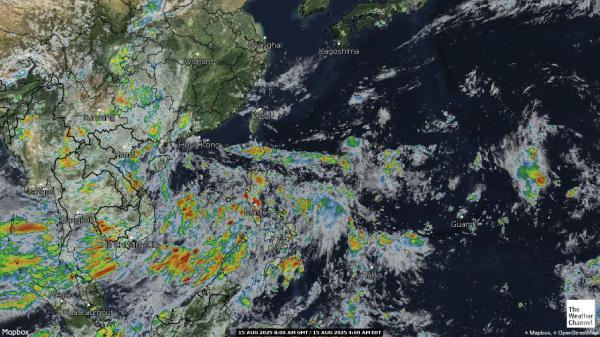 Cocos (Keeling) Islands Weather Cloud Map 