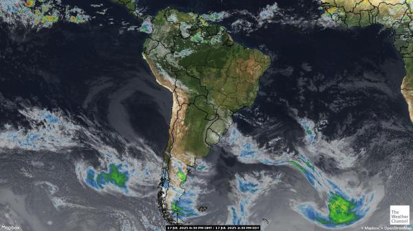 Colòmbia Previsió meteorològica, mapa meteorològic per satèl·lit 
