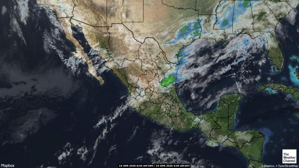 Costa Rica Weather Cloud Map 