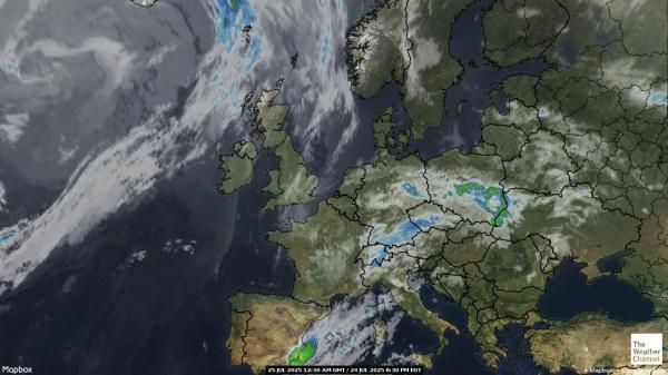 Chypre Météo nuage carte 