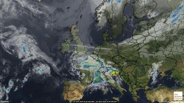 Denmark Weather Cloud Map 