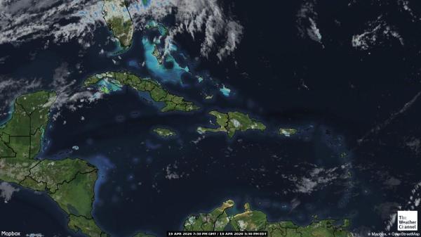 Dominikaani Vabariik Ilm pilv kaart 