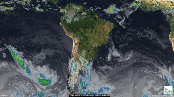 Ecuador Wetter Wolke Karte 