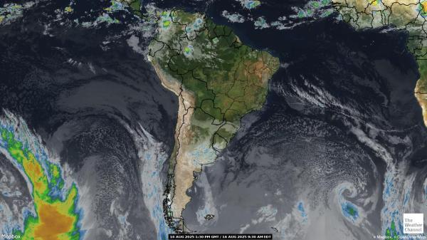 Ecuador Weather Cloud Map 