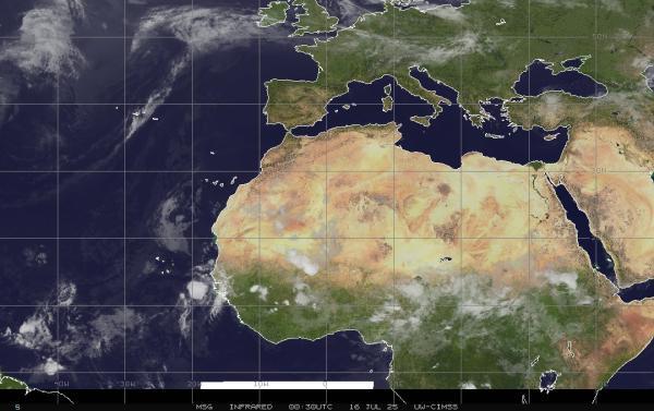 Ägypten Wetter Wolke Karte 