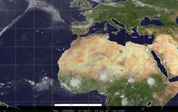 Ägypten Wetter Wolke Karte 