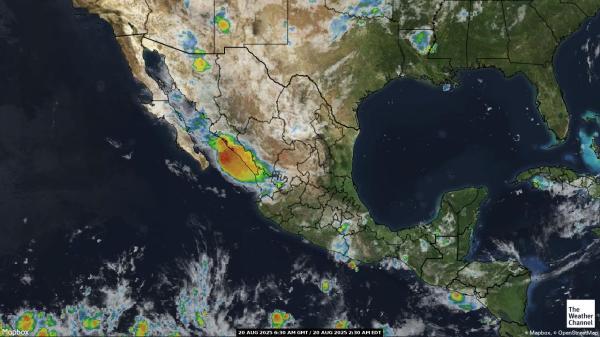 El Salvador Weather Cloud Map 