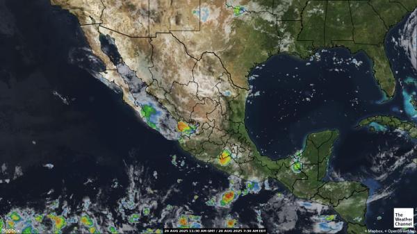 El Salvador Weather Cloud Map 