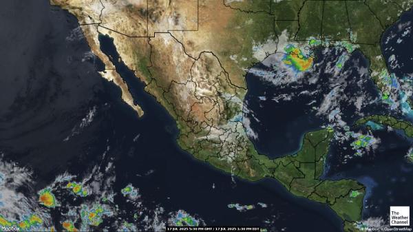 El Salvador Previsió meteorològica, mapa meteorològic per satèl·lit 
