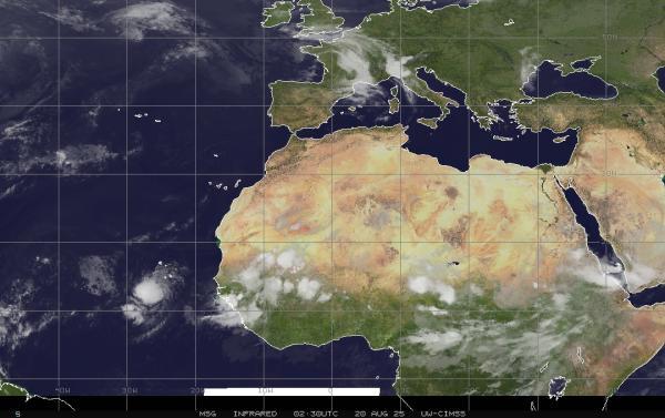 Eritrea Weather Cloud Map 