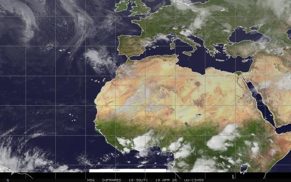 Eritreea Hartă starea vremii nor 
