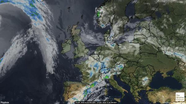 Estonia Weather Cloud Map 