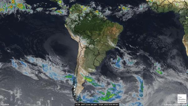 Falkland Islands (Malvinas) Weather Cloud Map 
