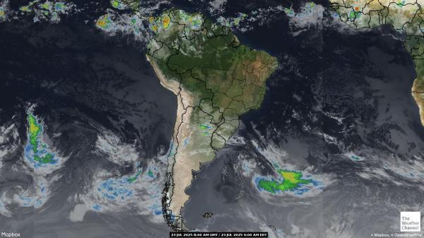 Falkland Islands (Malvinas) Weather Cloud Map 