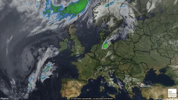 Faroe Islands Weather Cloud Map 