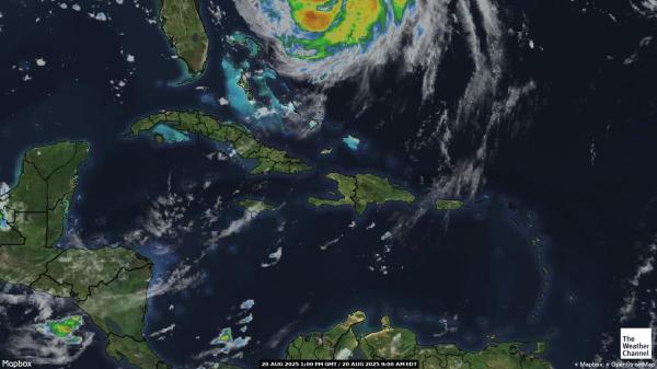 Guadeloupe Weather Cloud Map 