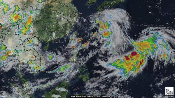 Guam Météo nuage carte 