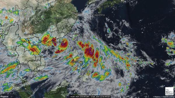 Guam Previsió meteorològica, mapa meteorològic per satèl·lit 