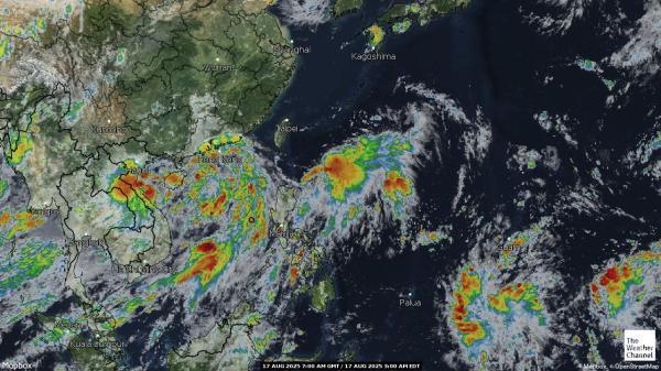 Guam Wetter Wolke Karte 