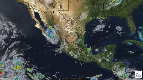 Guatemala Previsió meteorològica, mapa meteorològic per satèl·lit 
