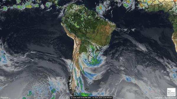 Guyana Weather Cloud Map 